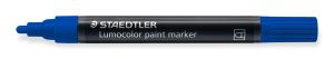 Маркер Staedtler Lumocolor Paint 349, акрилен, СИН