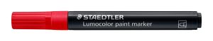 Маркер Staedtler Lumocolor Paint 349, акрилен, ЧЕРВЕН