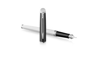 Писалка Waterman Hemisphere Black White CT