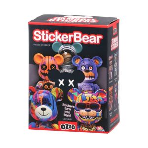 3D стикери Junior, мече, асорти