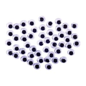 Очички Junior, мърдащи, 10 mm, 50 броя