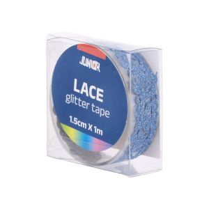 Самозалепваща се лента Junior, с брокат, асорти