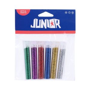 Брокат Junior, металик, 6 броя