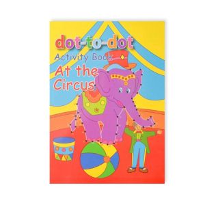 Книжка за свързване на точки и оцветяване Festa, А4, асорти