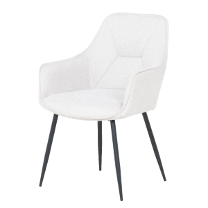 Трапезен стол BARNET - светлосив SH