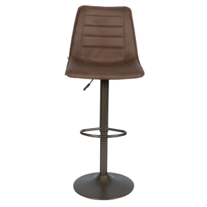 Бар стол LACOVIA - светлокафяв