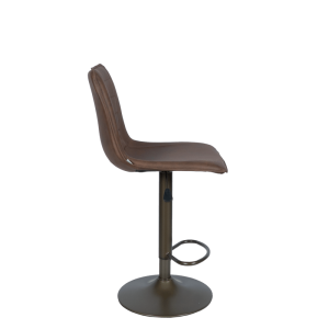 Бар стол LACOVIA - светлокафяв