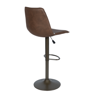 Бар стол LACOVIA - светлокафяв