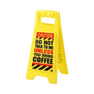 Предупредителен знак Takk Offi Yorbo