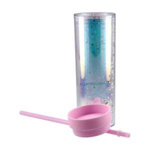 Бутилка Takk Style Trend, със сламка, 470 ml, асорти