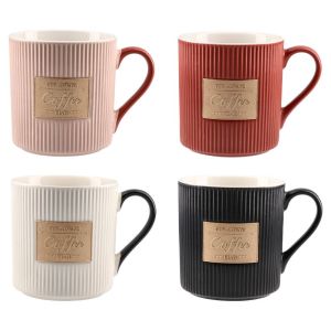 Чаша Takk Lucy, кафе, керамична, асорти, 1 брой