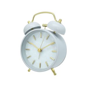 Часовник Takk Tick Tale, настолен, 12 cm, бял