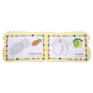 Книжка за оцветяване Festa, весели форми, А4, асорти