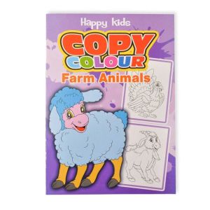 Книжка за оцветяване Festa, А4, асорти