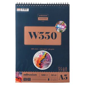 Пад за рисуване Standart W330, със спирала, А3, 300 g/m2, 30 листа