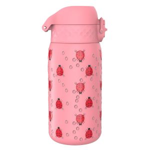 Бутилка за вода Ion8 Print, метална, 400ml, КАЛИНКИ