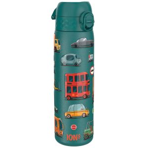 Бутилка за вода Ion8 Print, метална, 600ml, ПРЕВОЗНИ СРЕДСТВА