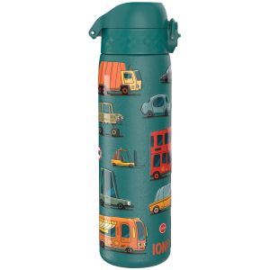 Бутилка за вода Ion8 Print, метална, 600ml, ПРЕВОЗНИ СРЕДСТВА
