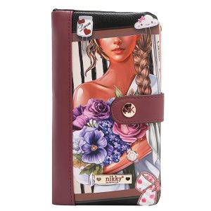 Портфейл Nikky, 18x9.5x2.5 cm, Nostalgia