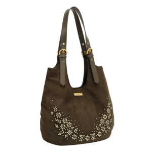 Чанта Nicole Lee, 33x14.6x29.2 cm, тъмнозелена