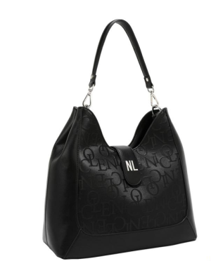 Чанта Nicole Lee, 22.9x12.7x20.3 cm, черна
