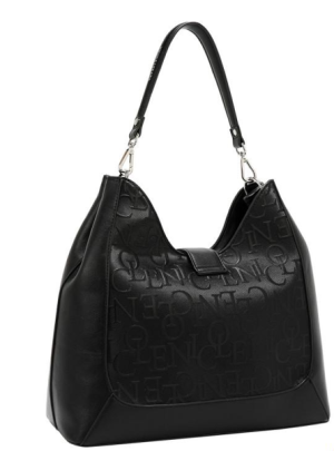 Чанта Nicole Lee, 22.9x12.7x20.3 cm, черна