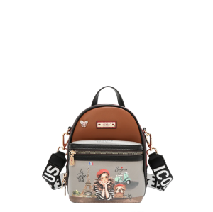 Раница Nikky 17х22х9cm, Eiffel dreams