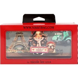 Портфейл Nikky, 19x10x4 cm, Eiffel dreams