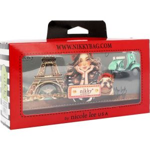 Портфейл Nikky, 19x10x4 cm, Eiffel dreams