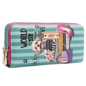 Портфейл Nikky, 19x9.5x4.5 cm, Meant to love you