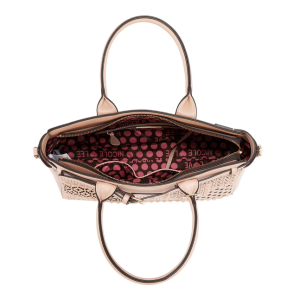 Чанта Nicole Lee, 41x25x15 cm, светлокафява