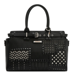 Чанта Nicole Lee, 41x25x15 cm, черна