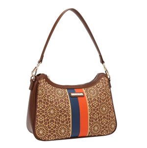 Чанта Nicole Lee, 32x22x8.5 cm, кафява