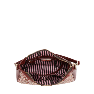 Чанта Nicole Lee, 32x22x8.5 cm, кафява