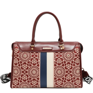 Чанта Nicole Lee, 35.5x22x15.5 cm, бордо