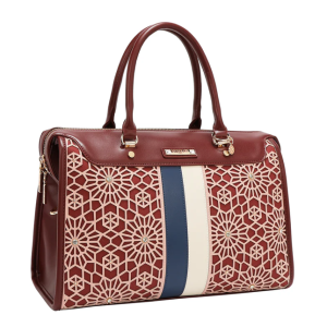 Чанта Nicole Lee, 35.5x22x15.5 cm, бордо