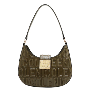 Чанта Nicole Lee, 26.5x25.5x5.5 cm, тъмнозелена