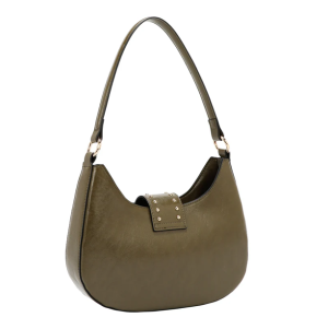 Чанта Nicole Lee, 26.5x25.5x5.5 cm, тъмнозелена