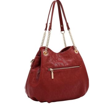Чанта Nicole Lee, 35x25.5x13 cm, БОРДО