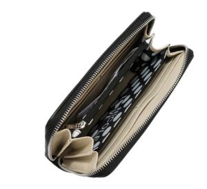 Портфейл Nicole Lee, 20.3x10.7x5 cm, ЧЕРЕН