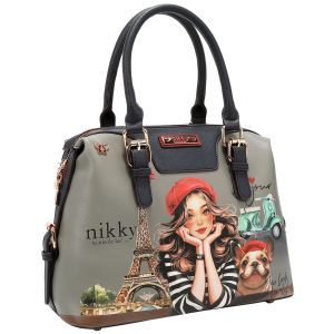 Чанта Nikky 31x22.5x13cm, Eiffel Dreams