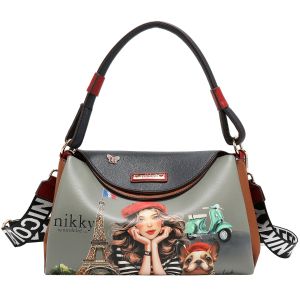 Чанта Nikky 30x17x12cm, Eiffel Dreams