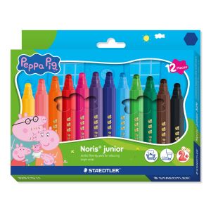 Флумастри Staedtler NJ Peppa Pig 329, 12 цвята
