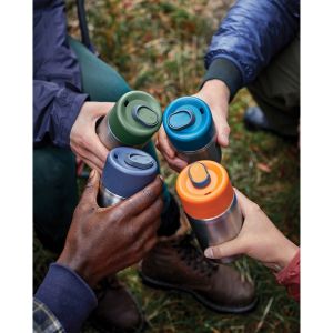 Термочаша Black+Blum, заключваща се, 340 ml, сива