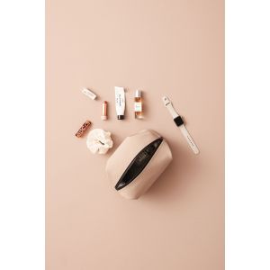 Несесер Vinga Baltimore, козметичен, набук PU, бежов