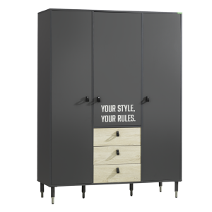 Трикрилен гардероб MOTTO