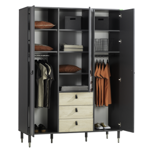 Трикрилен гардероб MOTTO