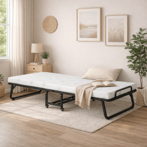 Сгъваемо походно легло Carmen - черно