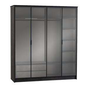 Четирикрилен детски гардероб COSMOS