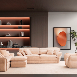 Диван - тройка MELLOW - крем